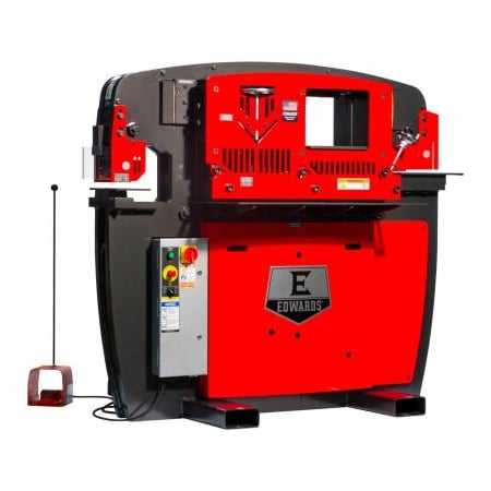 Edwards Mfg Co. 65 Ton Ironworker - 3 Phase, 460V - Edwards IW65-3P460